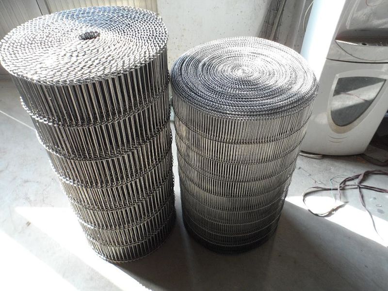 304 Flat Flex Wire Mesh Conveyor Belt