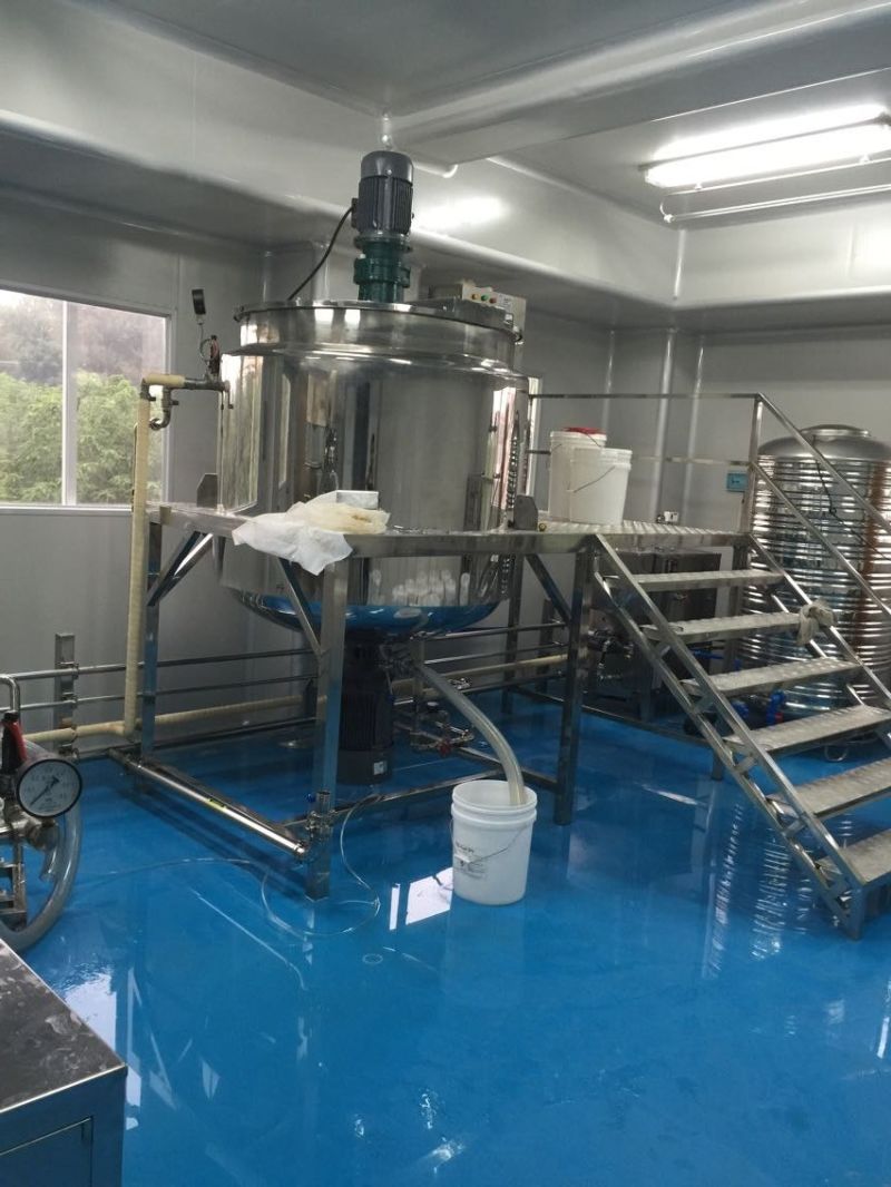 Rhj-U Vacuum Emulsifying Mixer for Agricultural Industry