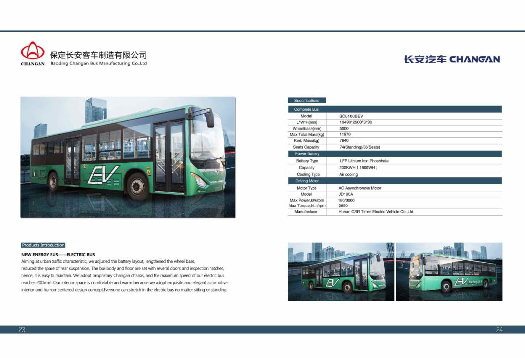 6-11m Buses Made in China, China Buses