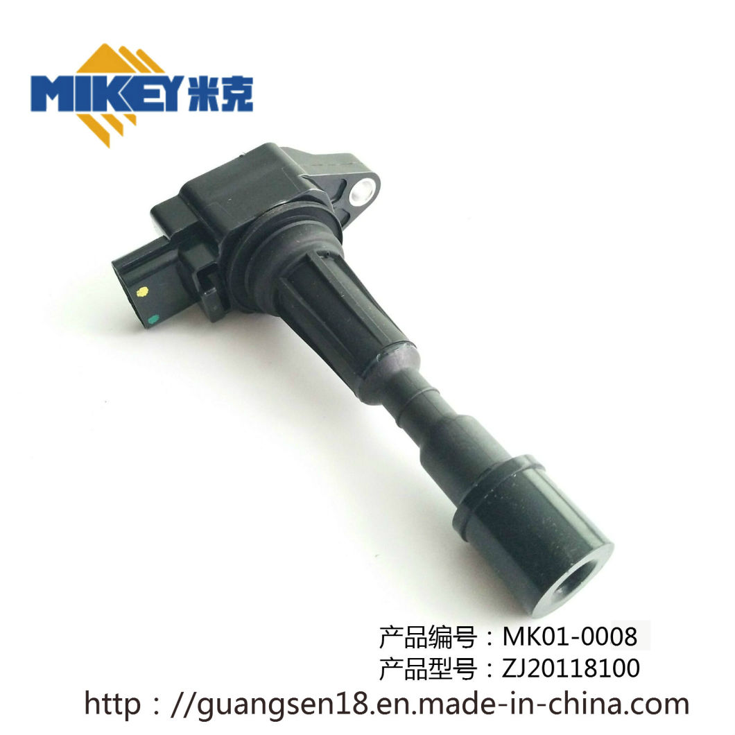 Ignition Coil. Mazda 3-Series (san cha) Bk 6 System GM Mx-5 3 Generations Gx-7 Ford Fiesta (test) . Product Model: Zj20118100.