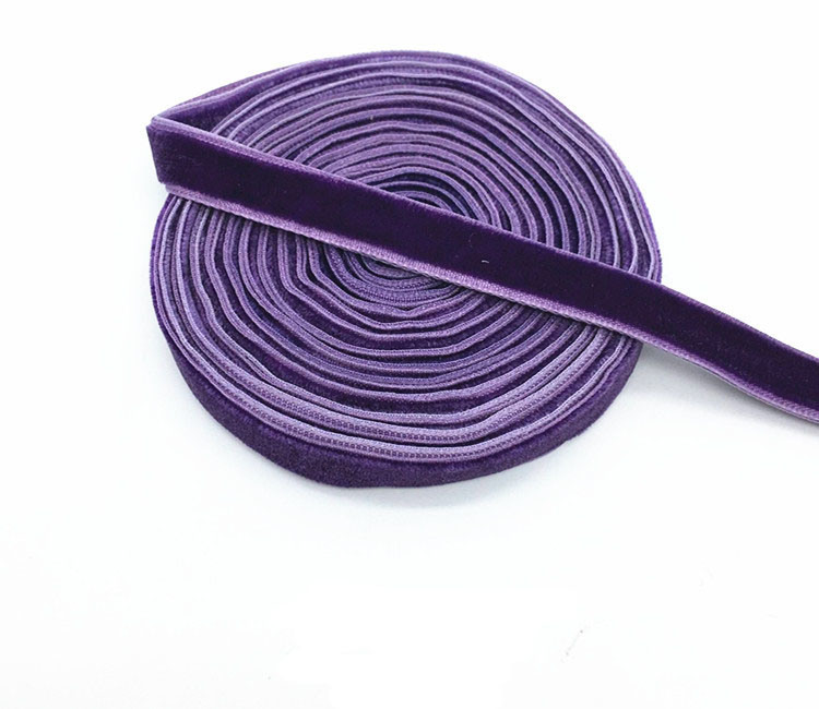 Wholesale High Quality More Colors Velvet Ribbon for Garment