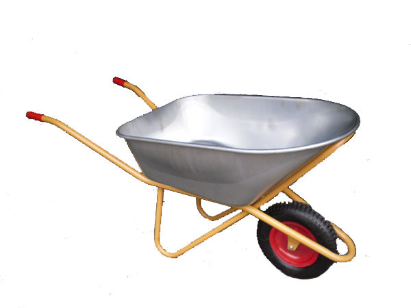 Agricultural Tools Heavy Duty 65L Double Wheels Wheelbarrow (WB6410)