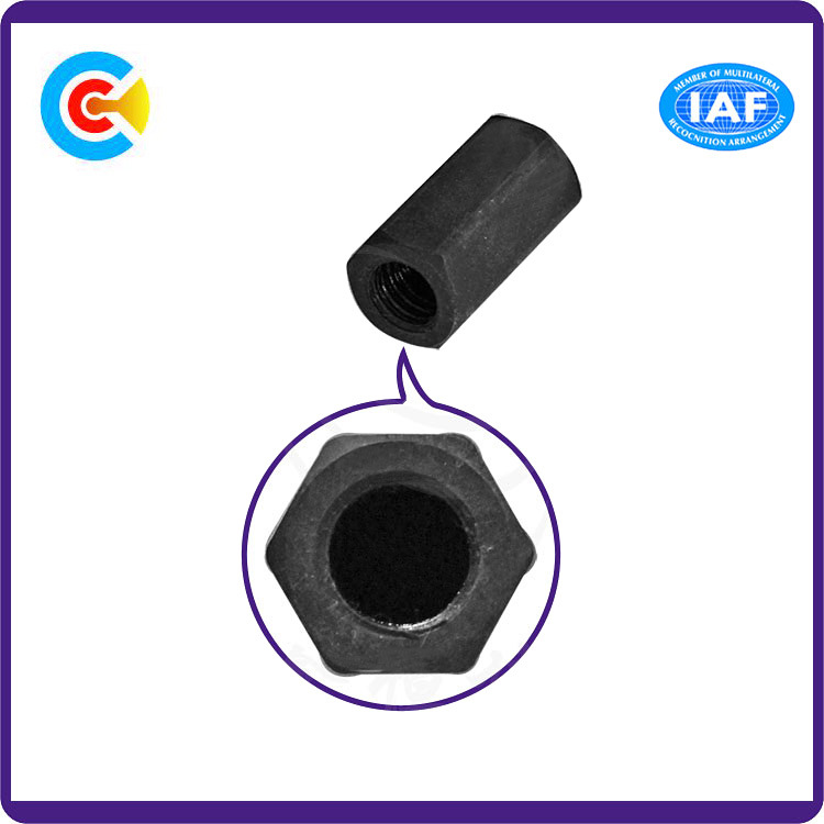 Steel Hexagonal Hollow Isolation Column Fastener Nut for Medical Machinery