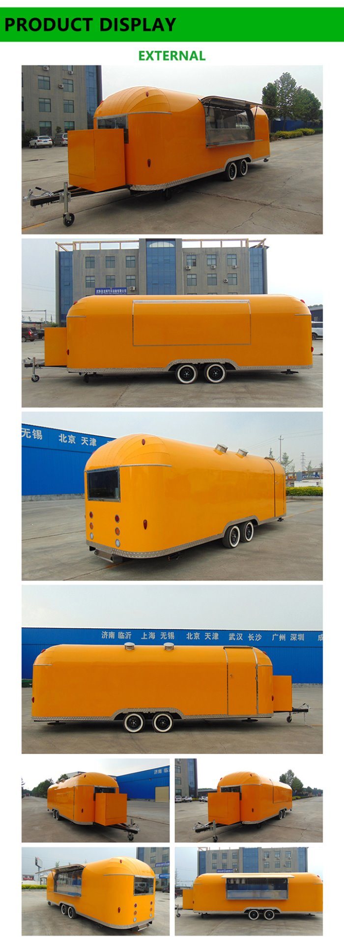 Multifunctional Food Van with Ice Cream Machine