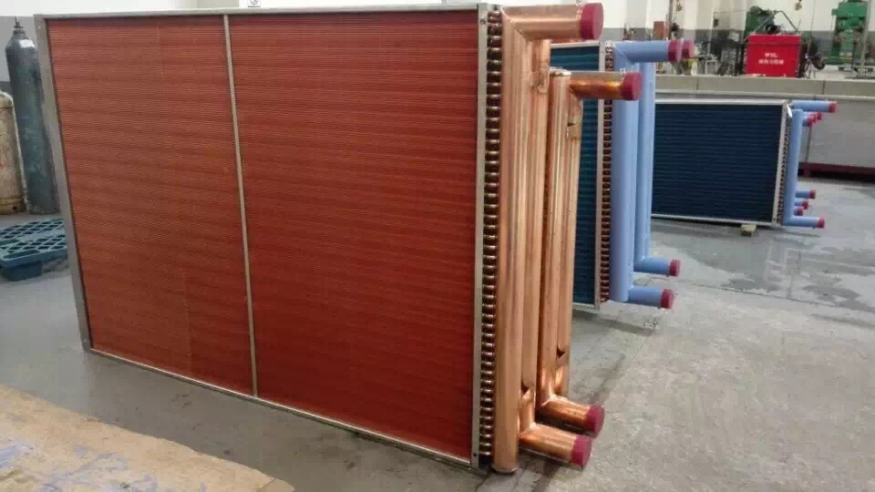 Stainless Steel Frame Copper Pipe Copper Fins Condenser