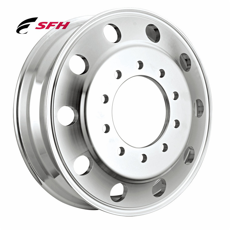 Truck Aluminum Alloy Wheel Rims 22.5X8.25 for Tyre 11r22.5