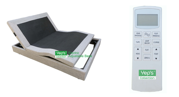 Deck to Deck New Design Electric Adjustable Bed Base with Massage Function (600I)