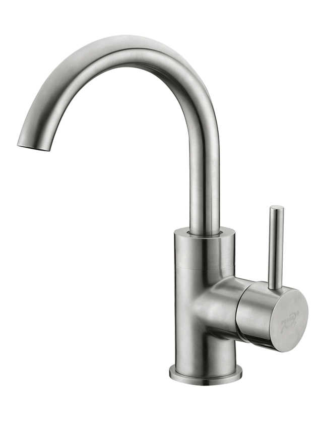 Stainless Steel Bathroom Wash Basin Mixer Water Faucet