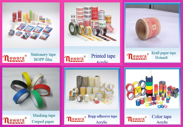 Super Clear Low Noise BOPP Adhesive Packing Tape