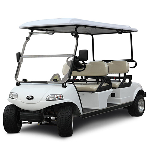 Hdk 4 Seat Solar Panel EEC Electric Golf Cart with Aluminum Cargo