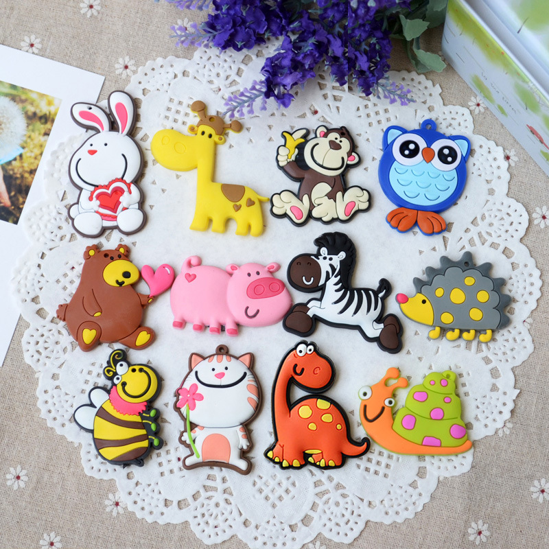 PVC Carton Soft Rubber Tourist Souvenir Fridge Magnet