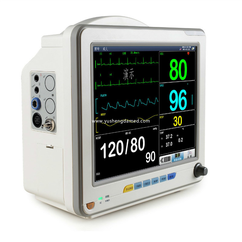 Medical Equipment ECG 12.1 Inch Multi-Parameter Patient Monitor
