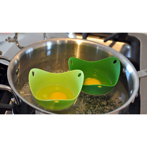 Silicone Egg Poacher Cook Poach Pods Poach Pod