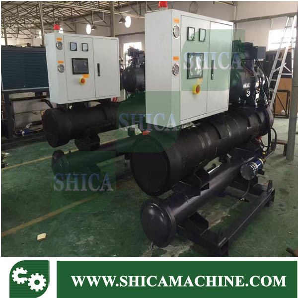 40HP Industrial Screw Type Water-Cooled Water Chiller