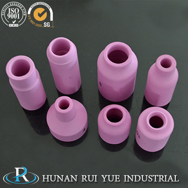 Sand Blasting 95% Alumina Ceramic Nozzle for TIG Welding Torch