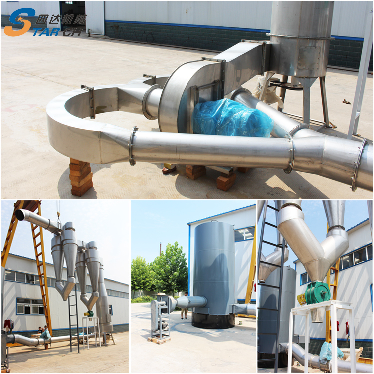 China High Efficient Cassava Flour Processing Equipment for Sale