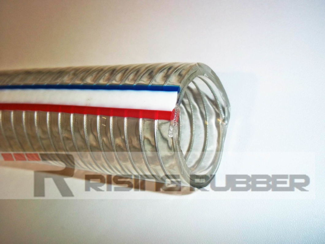 Food Grade High Pressure Steel Wire Reinforced PVC Tube