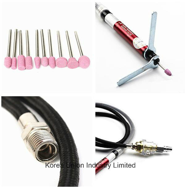 Pneumatic Grinding Stones Tools Air Pencil Die Grinder Set