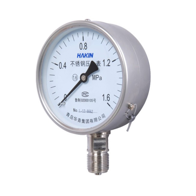 100mm Stainless Steel Pressure Gauge Manometer with Ce