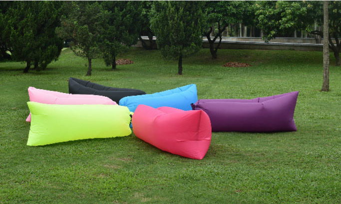 Hot Travelling Lazy Sofa Sleeping Air Bag Colors