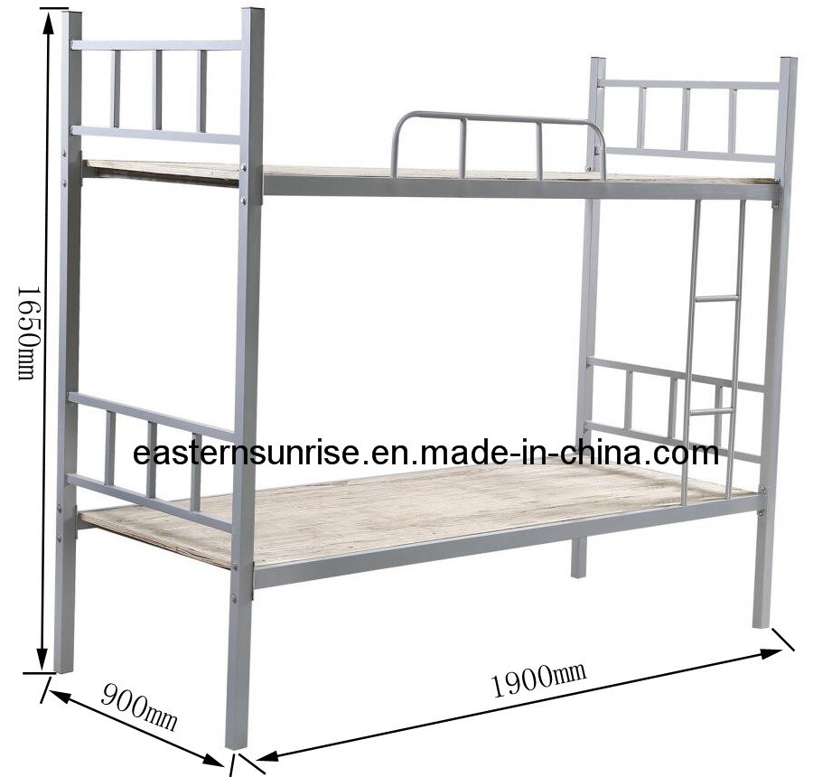 School Camp Military Use Heavy Duty Strong Cheap Steel Frame Bunk Bed