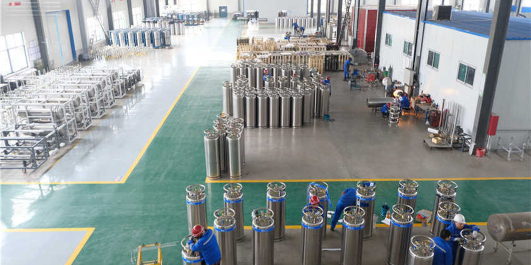 Cryogenic Liquid Nitrogen Mini LNG Gas Cylinder