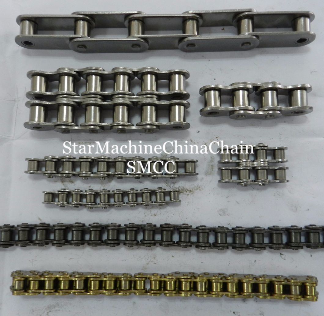 P76.2 Pitch 76.2mm Drive Roller Chain with Inside and Outside Plate Single-Curved K1