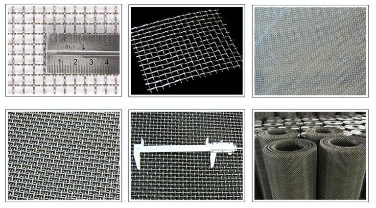 Square Hole Galvanized Crimped Wire Mesh in China Factory.