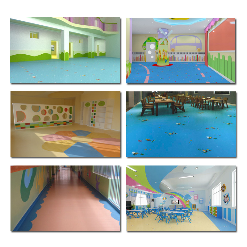 Colorful and Soft PVC Flooring for Children
