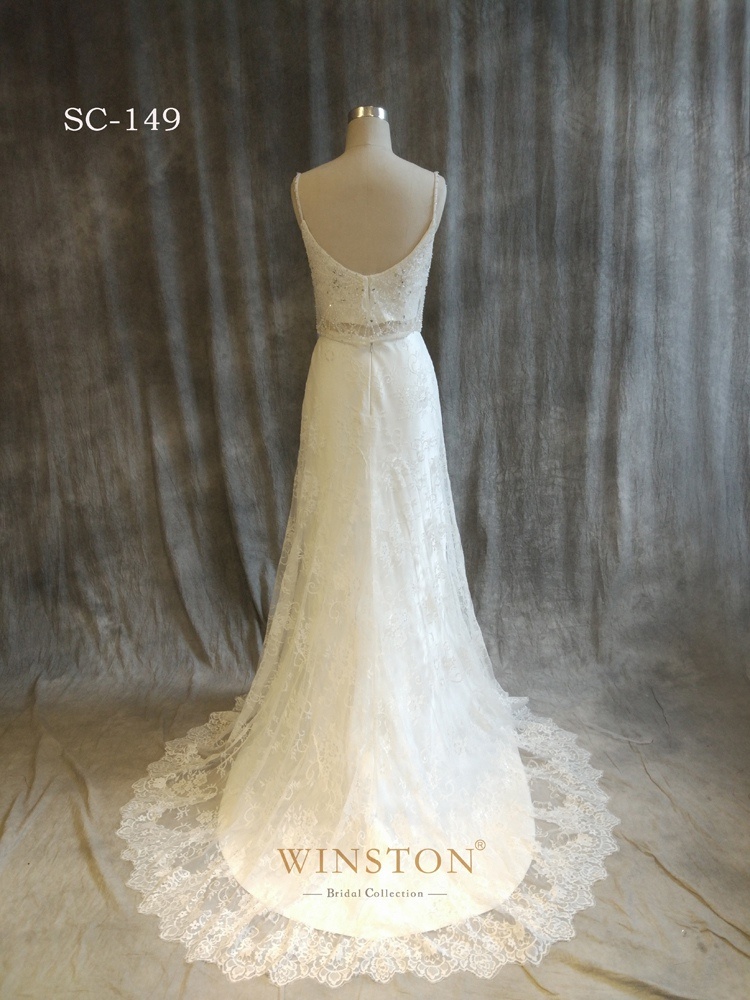 2017 China Dress Manufacturer White Color Wedding Dress