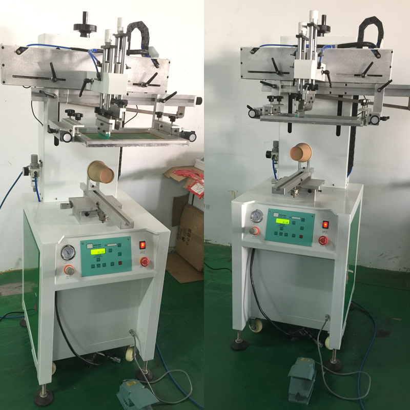 Paper Cups/Silicon Wristbands/Bottles pneumatic Screen Printing Machine for Sale