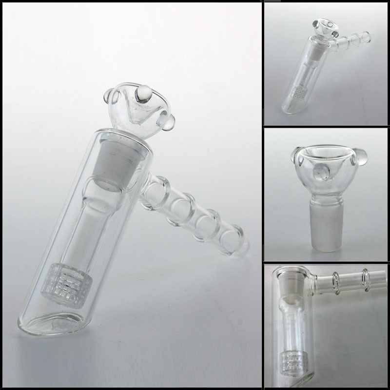 Hfy Glass Hammer Matrix Perc Smoking Shisha Hookah Water Pipes