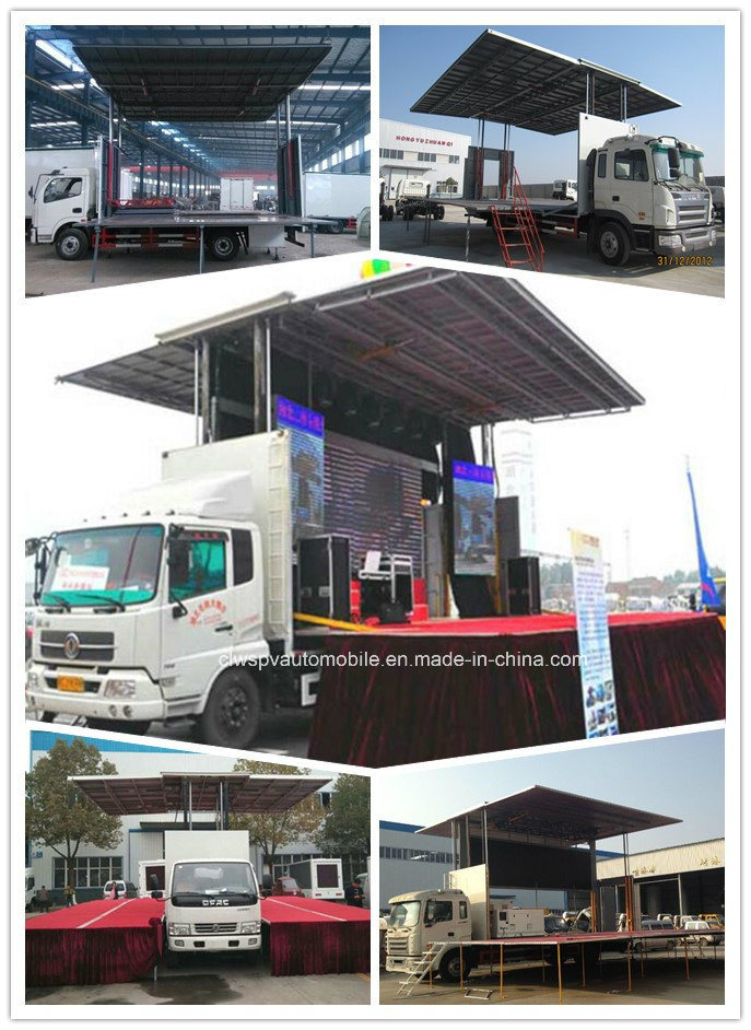 15 Tons High Quality Movable Stage Truck JAC Outdoor Stage Vehicle