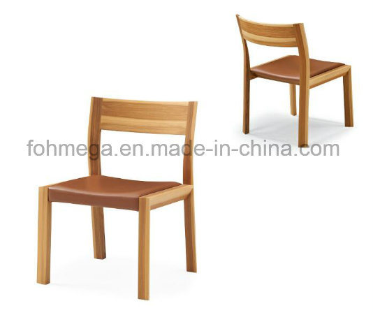 Modern Restaurant Seating Furniture Wooden Cafe Chair