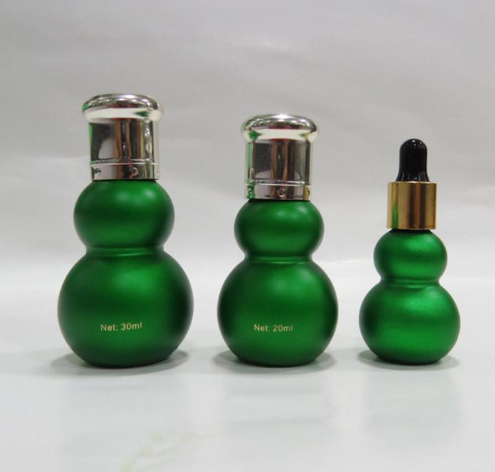 10ml20ml30ml50mldouble Gourd Essential Oil Bottle Amber Oil Bottles of Cosmetics Bottles