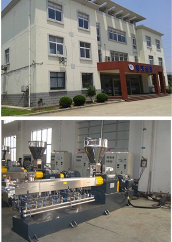 Conical Parallel Co-Rotating Twin Screw Extruder and Small Plastic Recycling Mini Granulator Machine