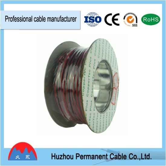 Transparent Speaker Cable, Twin Cable, Parallel Speaker Cable