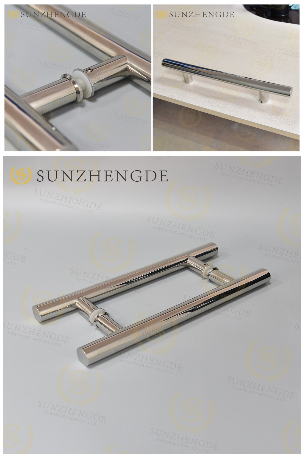 Luxury Special Design Hotel Glass Door Push Pull Handle