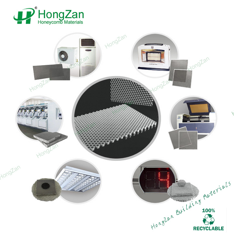 Aluminum Honeycomb Structure Core Lighting Louver Grille