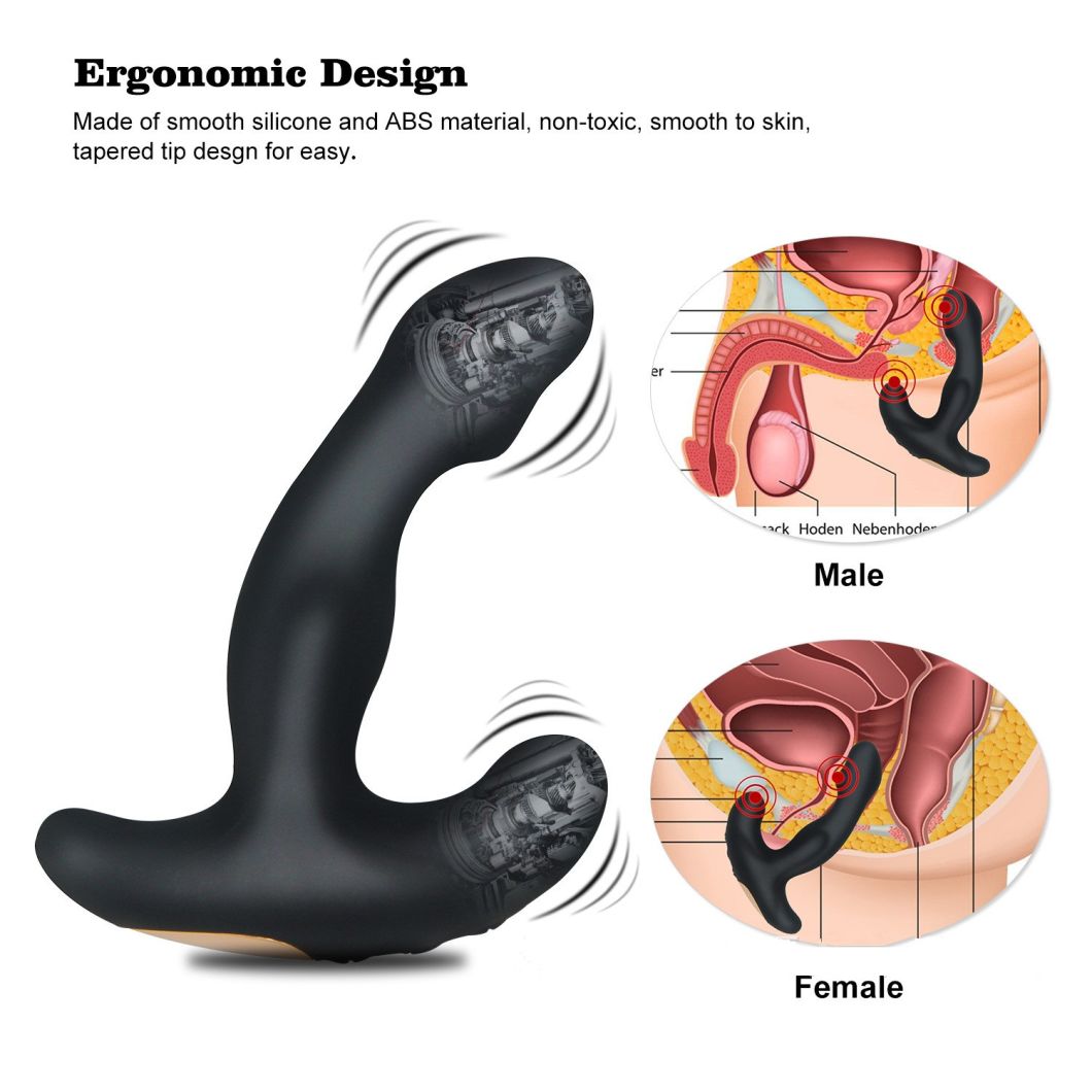 Hot Selling Sex Toys Vibrator Prostate Massager Enlarge Butt Anal Plug