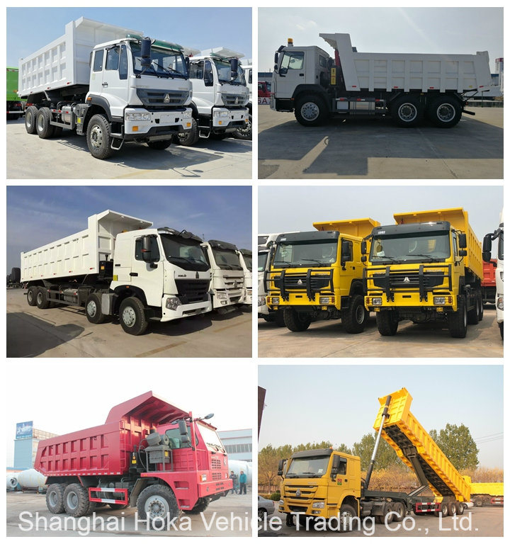 Sinotruk HOWO LHD/Rhd 6*4 371HP Dump Truck Tipper Trucks