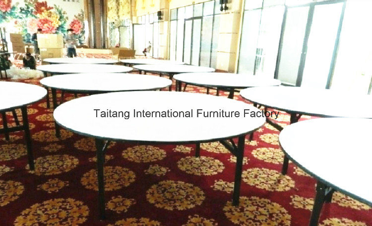 10 Seat Round Hotel Restaurant Use Folding Table