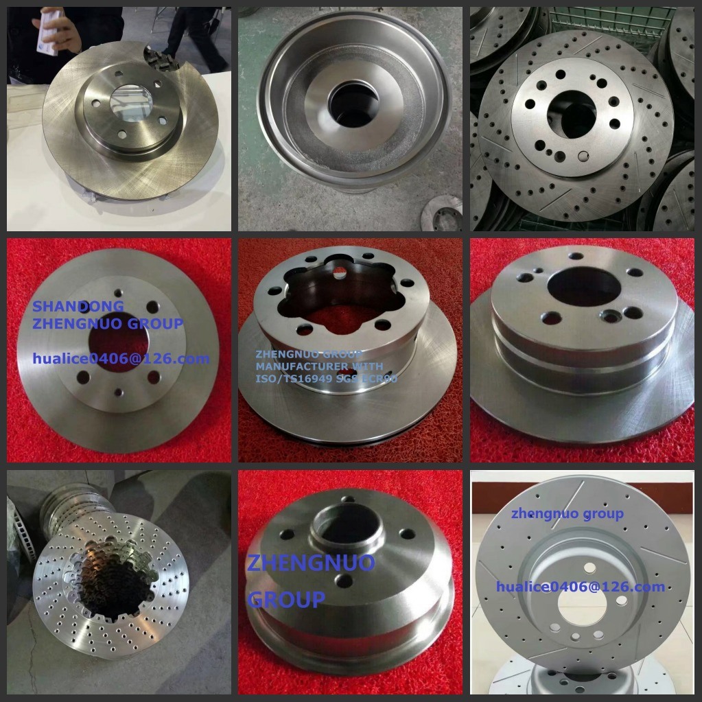 Auto Parts Car Brake Rotors for Jaguar/ Ford From Expert Chinese Manufacturer