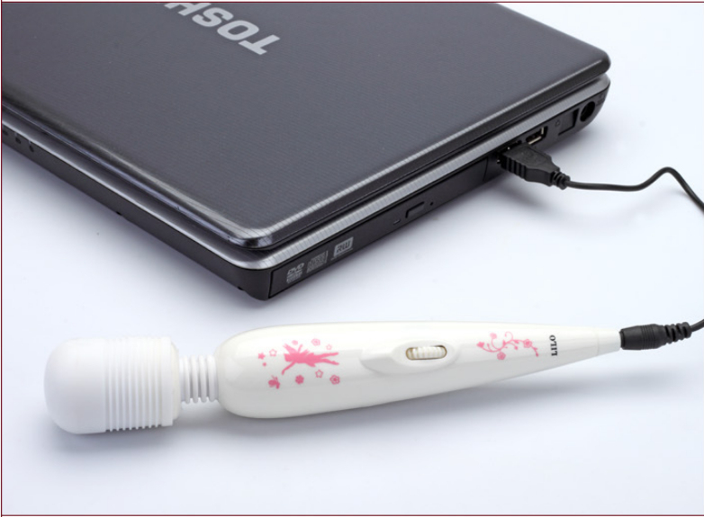 USB Rechargeable Erotic Vibrator Powerful Body Massager Sex Toys for Woman