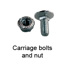 Duct Hardware Carriage Boltsand Nut