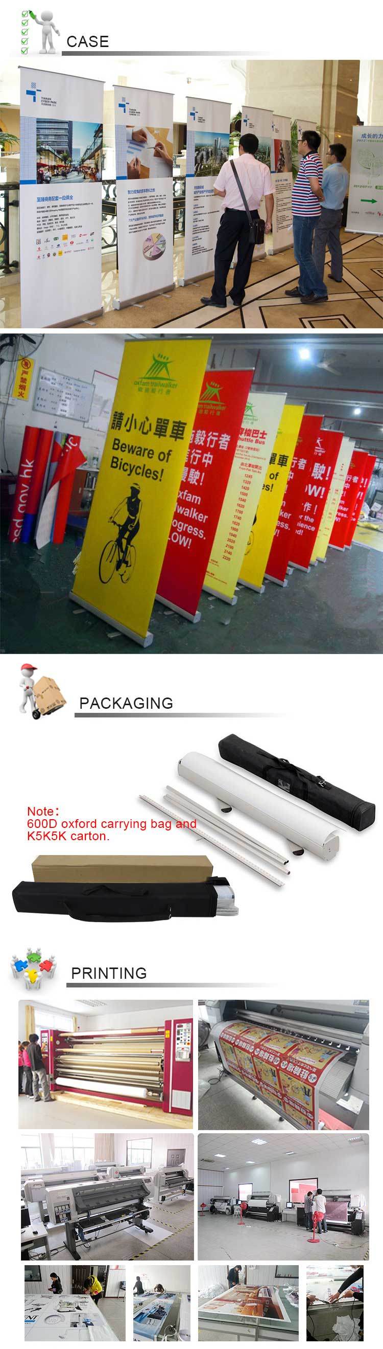 Popular Deluxe Stylish Pop Roll up Banner Stand