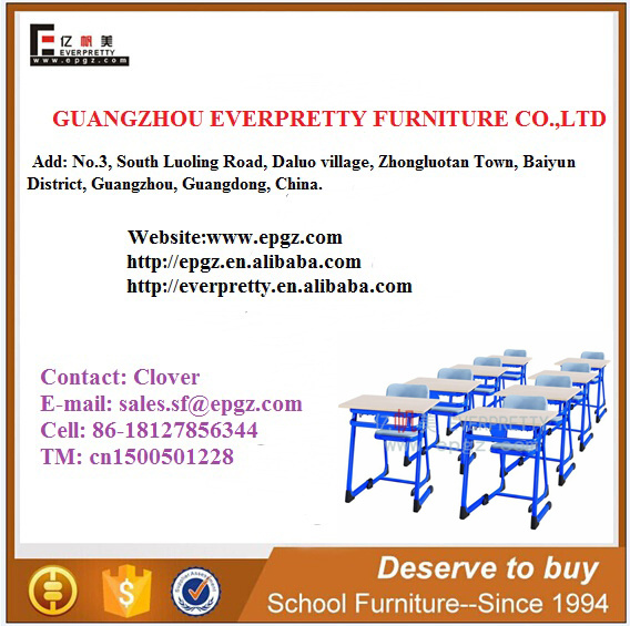 School Student Desk and Chair School Furniture