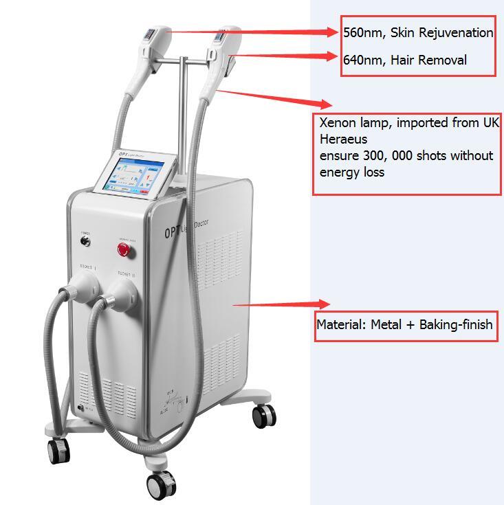 Elight Opt Shr IPL Hair Removal Machine with OEM ODM