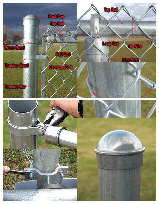 Wholesale PVC Coated Chain Link Fence