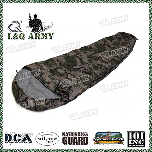 Sleeping Bag - 8' Foot Camouflage Army Carry Bag